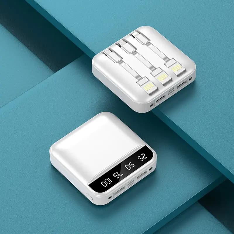 ABS plastikten üretilmiş 10000 mAh kapasiteli kurumsal powerbank - görsel 9