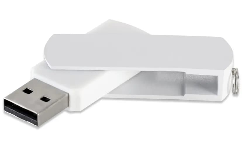 Turuncu promosyon USB bellek, pürüzsüz doku ve dayanıklı malzeme. - Promosyonbank - görsel 1