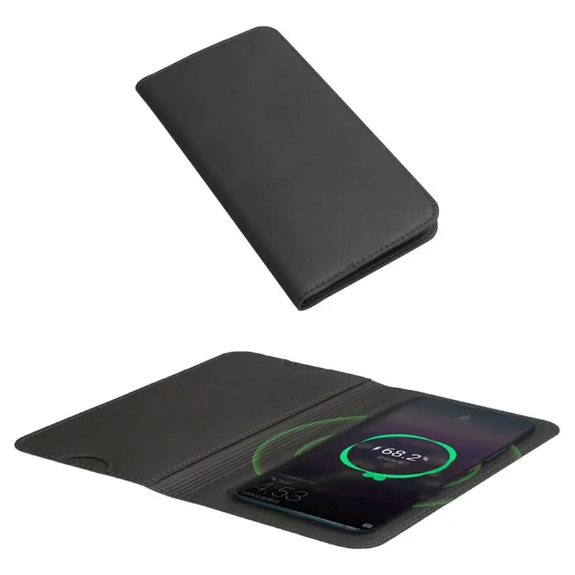 Promosyon şık tasarıma sahip 5000 Mah Powerbank Cüzdan, telefon şarjı ve cüzdan işlevselliğini bir arada sunuyor