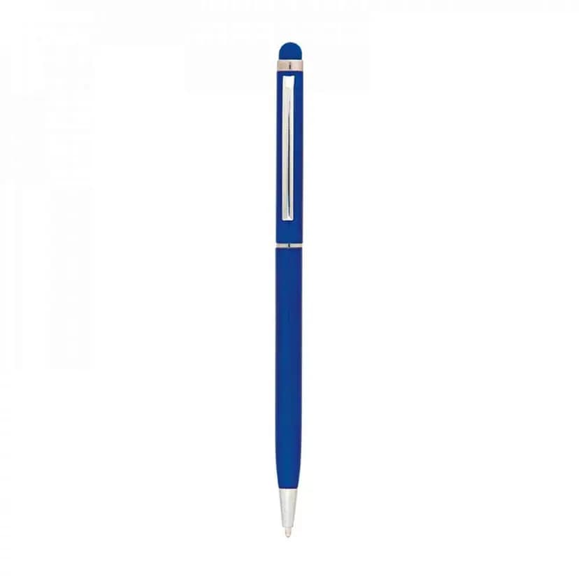 Şık metalik dokusu ile dikkat çeken promosyon tükenmez touchpen kalem - görsel 2