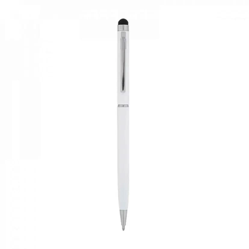Şık metalik dokusu ile dikkat çeken promosyon tükenmez touchpen kalem - görsel 3