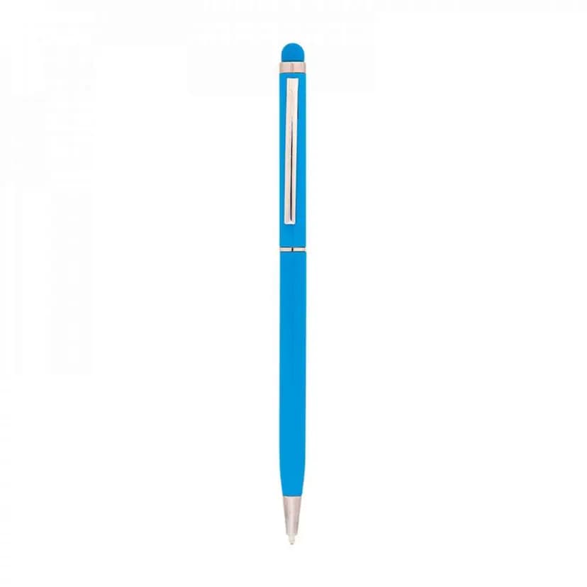 Şık metalik dokusu ile dikkat çeken promosyon tükenmez touchpen kalem - görsel 4