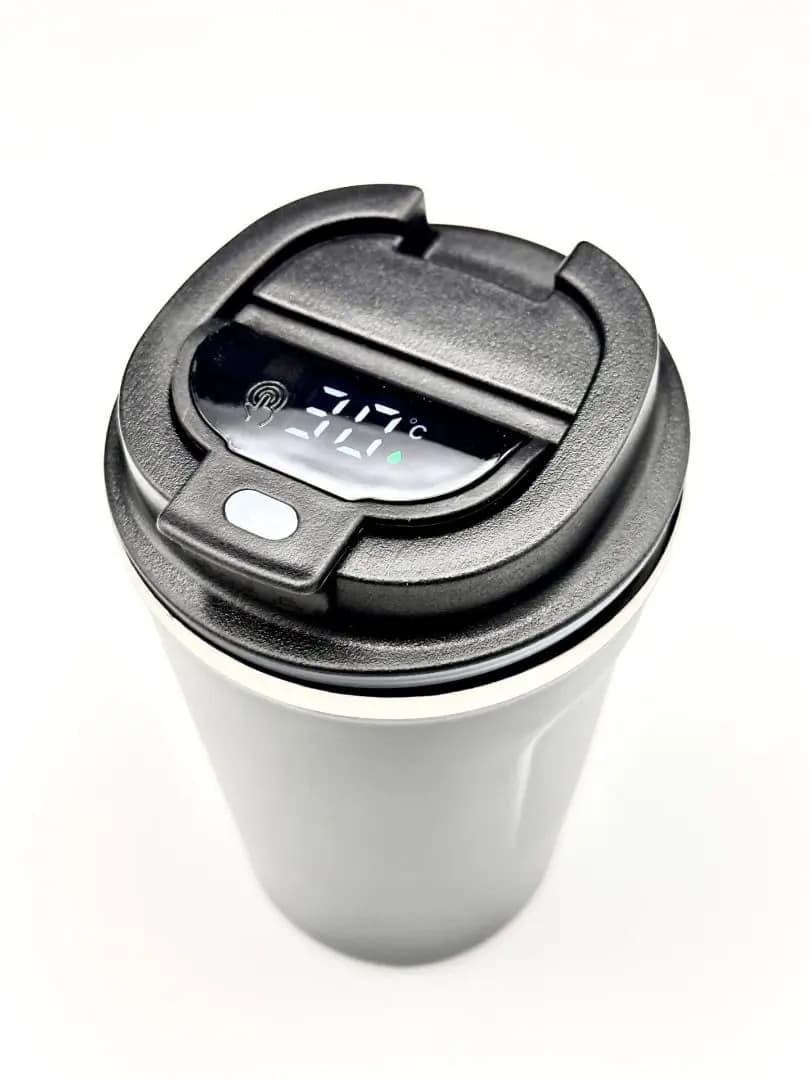 Dijital termometreli, 380 ml kapasiteli, renkli termos seti. - Promosyonbank - görsel 2
