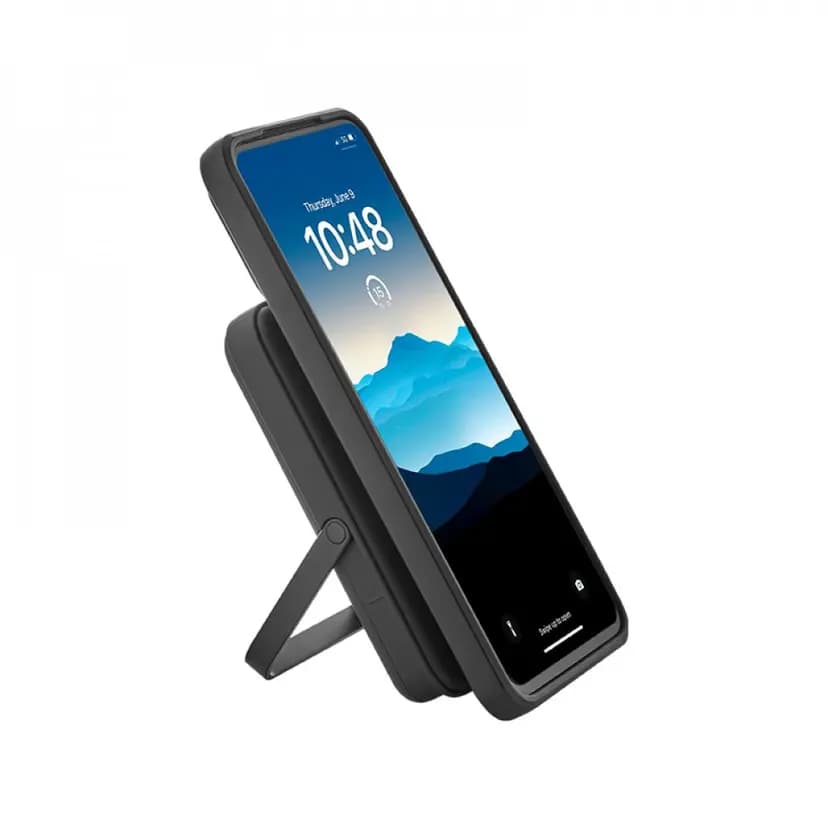 Şık ve modern tasarıma sahip 10.000 mAh Megsafe Powerbank, mobil cihazlarınızı hızlı bir şekilde şarj etmek için idealdir. - görsel 1