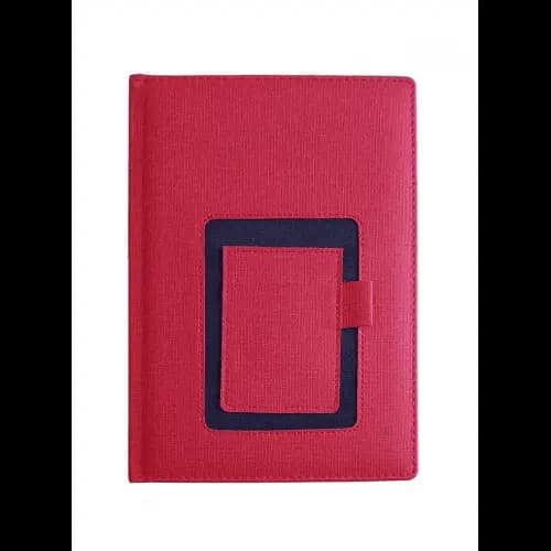 Termo deri kapaklı, telefon cepli not defteri, 17x24 cm boyutlarında kurumsal not alma aracı - görsel 7