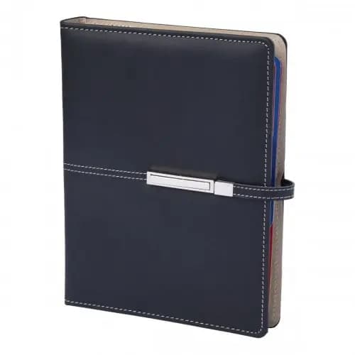 15x21 cm boyutunda mekanizmalı, logolu ofis organizatörü - görsel 2