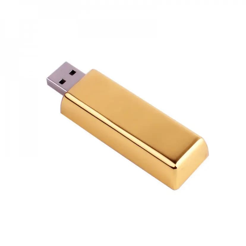 Külçe şeklinde 32 GB kapasiteli promosyon USB bellek - görsel 4