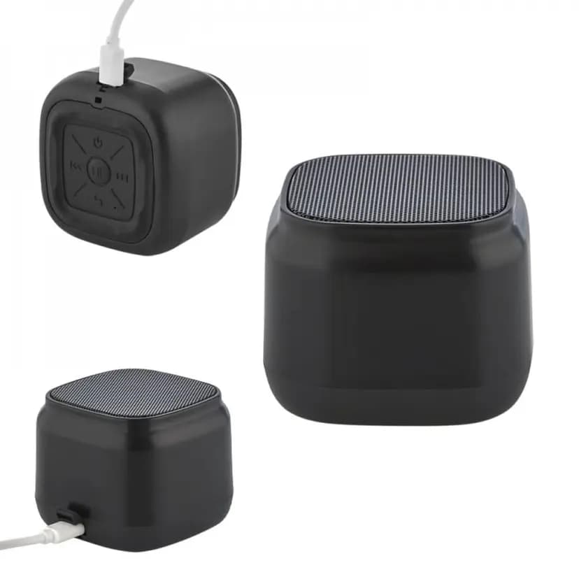 Bluetooth 5.0 bağlantılı, 3 W ses çıkışına sahip, dayanıklı ABS malzemeden üretilmiş taşınabilir hoparlör - görsel 6