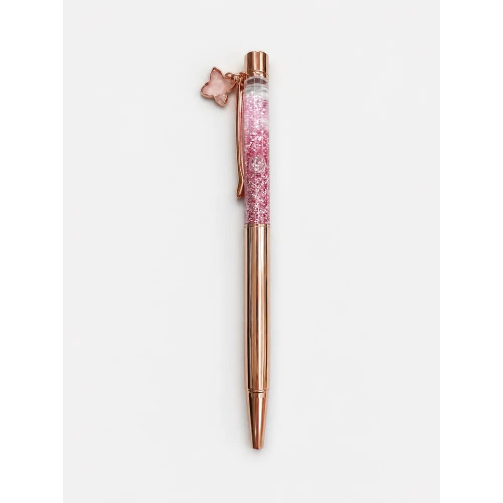 Taşlı Metal Rose Kalem kurumsal promosyon ürünü, logolu toptan imalat