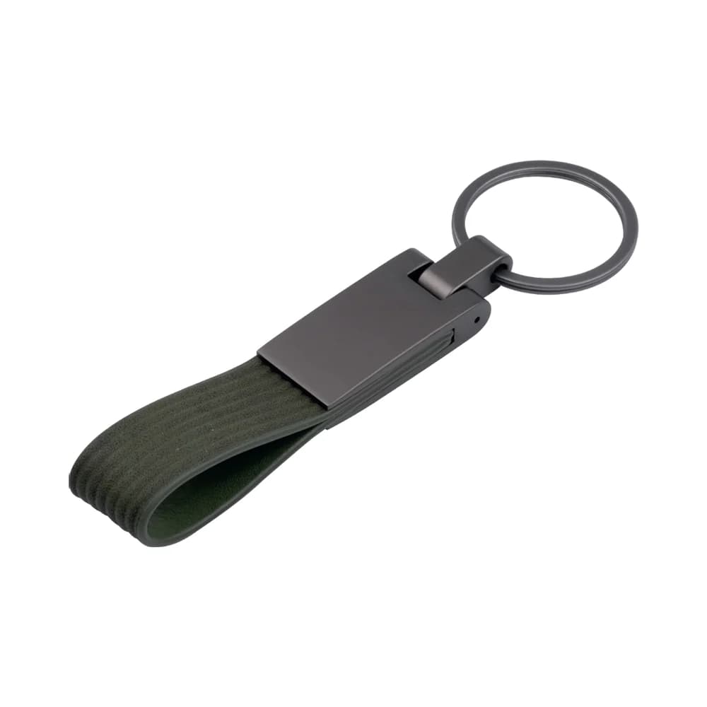 Promosyon kırmızı dokuma şerit anahtarlık, siyah metal klips ve halka