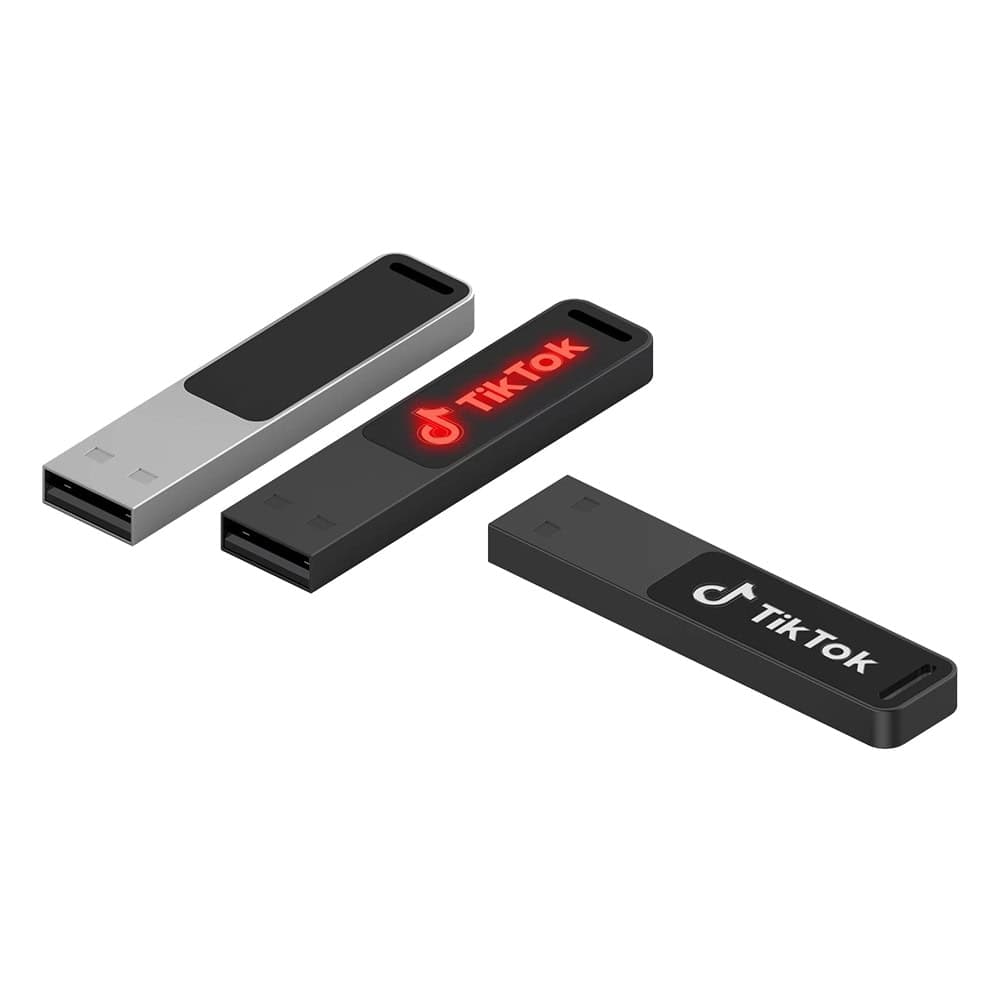 16 Gb Metal Işıklı Usb Bellek - p7219