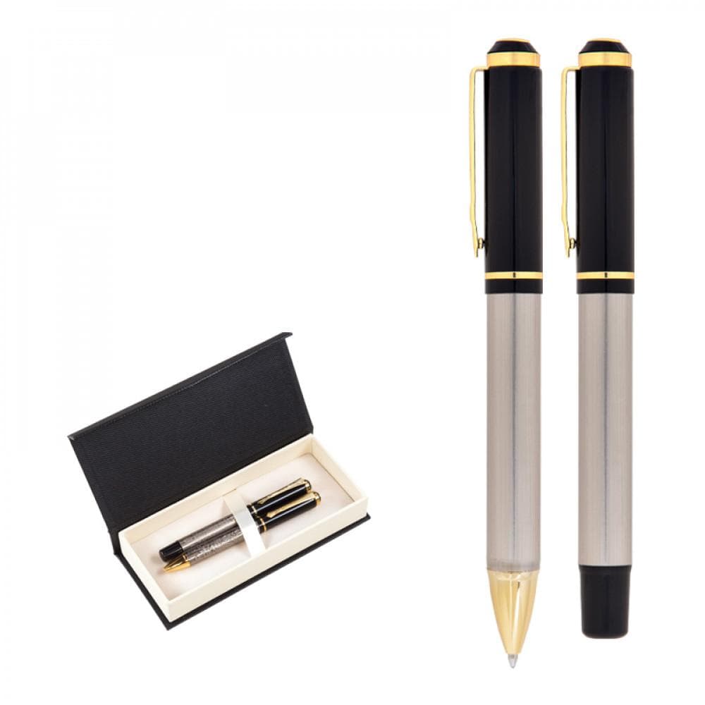 Kabartma Figürlü Metal Roller Tükenmez Kalem Seti - ym661-RT - 5