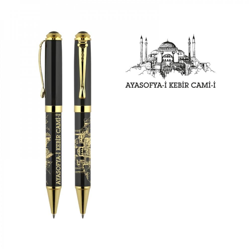 Kabartma Figürlü Metal Tükenmez Kalem - ym685-T - 2