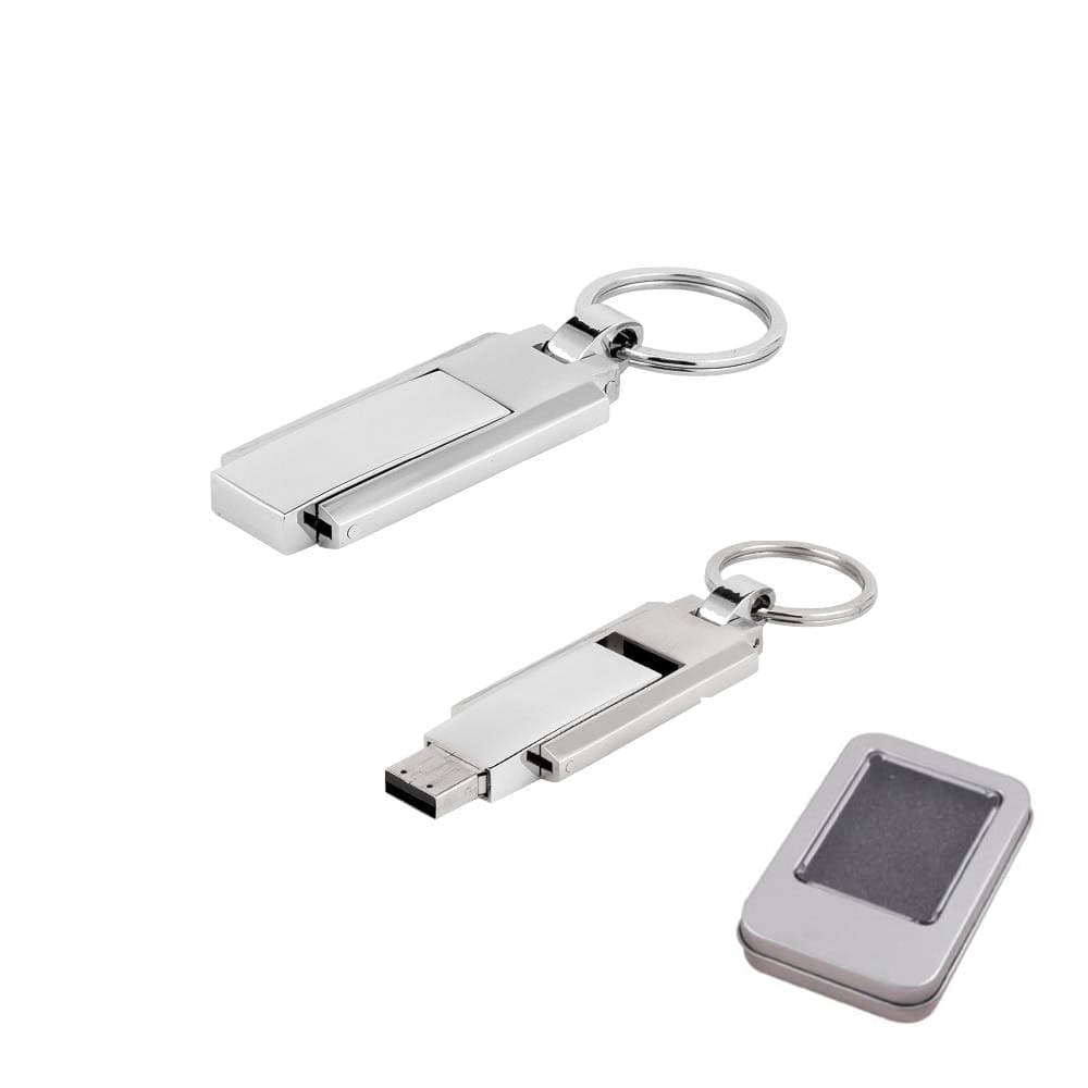 8 Gb Metal Anahtarlık Usb Bellek - p7274