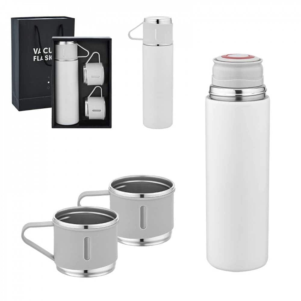 Çelik 3'Lü Termos Set / 500 Ml - ym5337 - 4