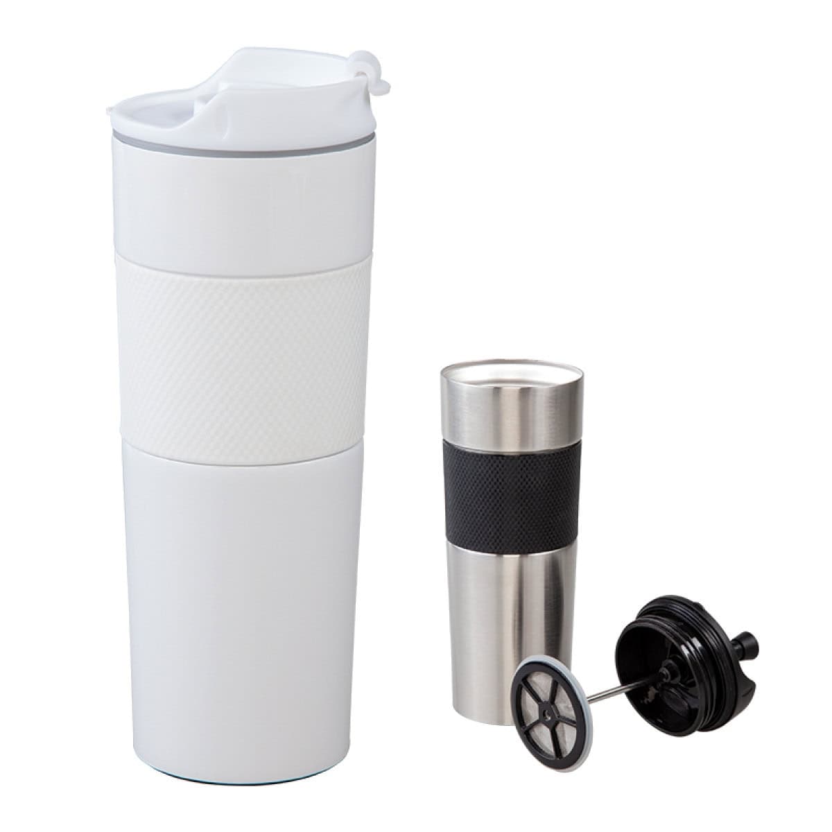 French Press Çelik Termos - 450 Ml - m5312 - 2