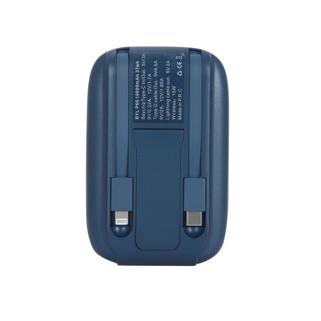 Hızlı Şarj Kablosuz Powerbank 10000 Mah - T60 - 3