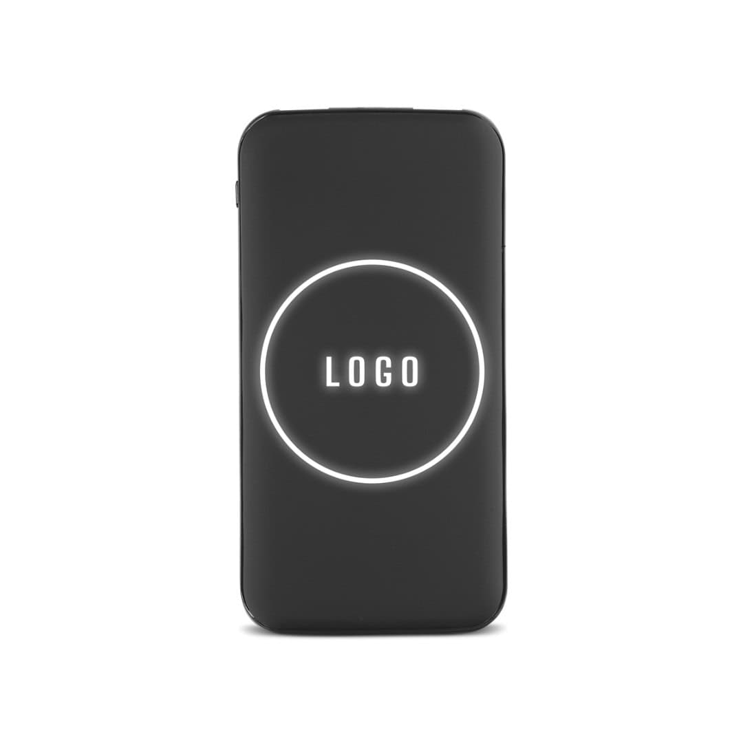 Işıklı Kablosuz Powerbank 10000 Mah - t307