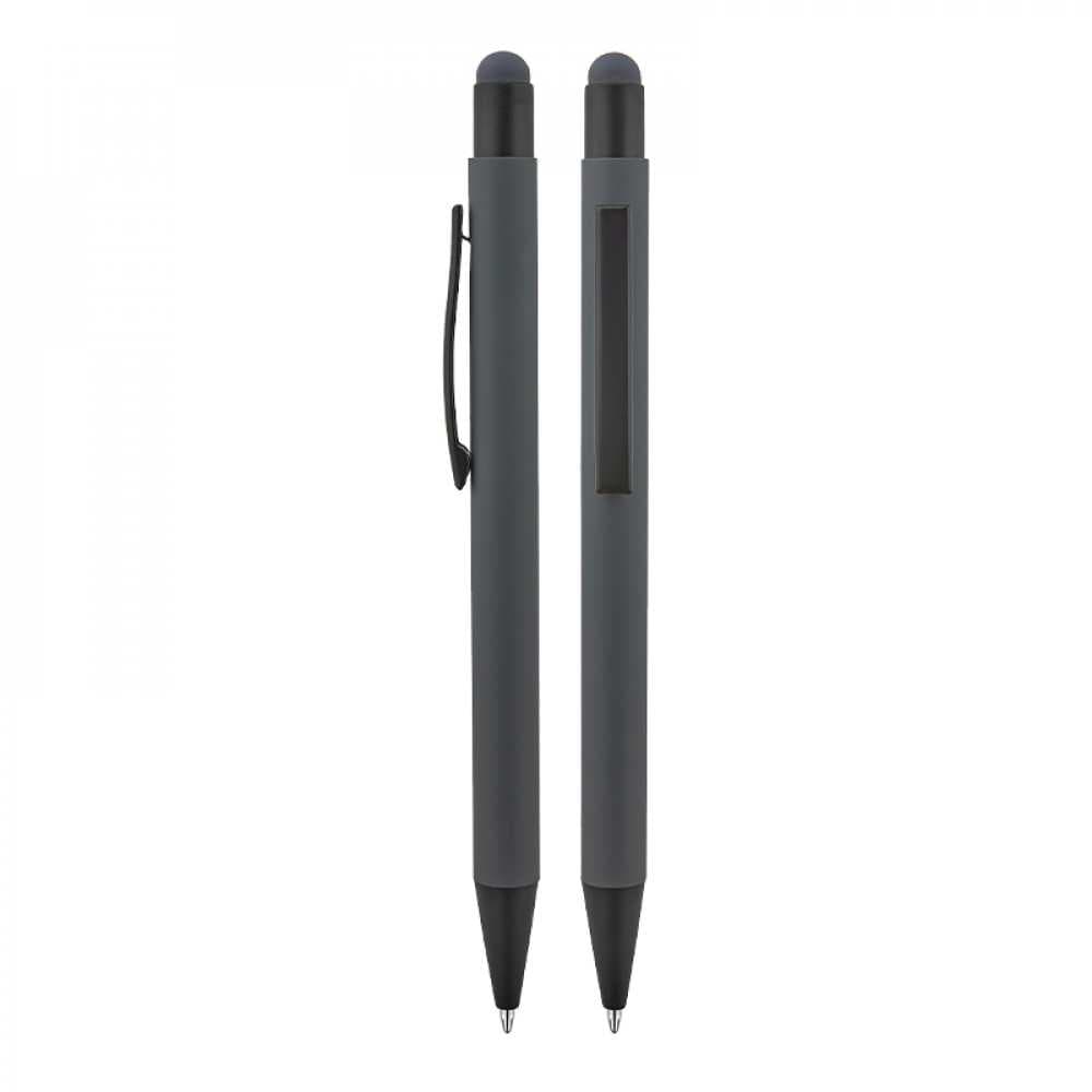 Metal Tükenmez Touchpen Kalem Rubber Gövde - ym1027 - 4