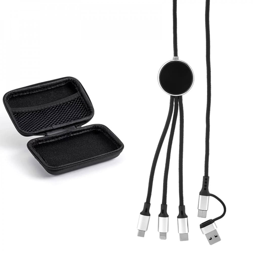 Çoklu Kablo Led Işıklı Logo Ve Çantalı - ym7411-k