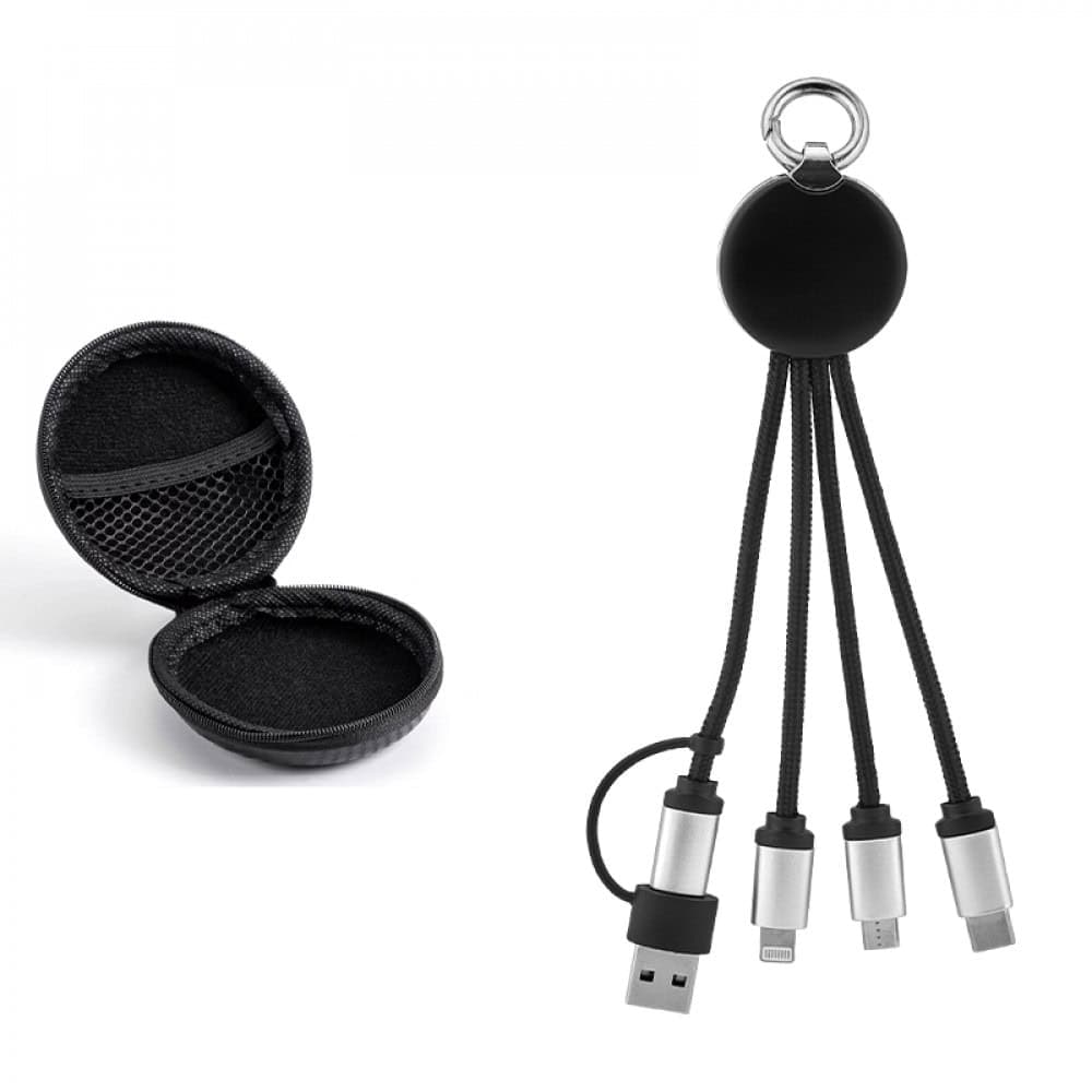 Çoklu Kablo Led Işıklı Logo Ve Çantalı - ym7412-k