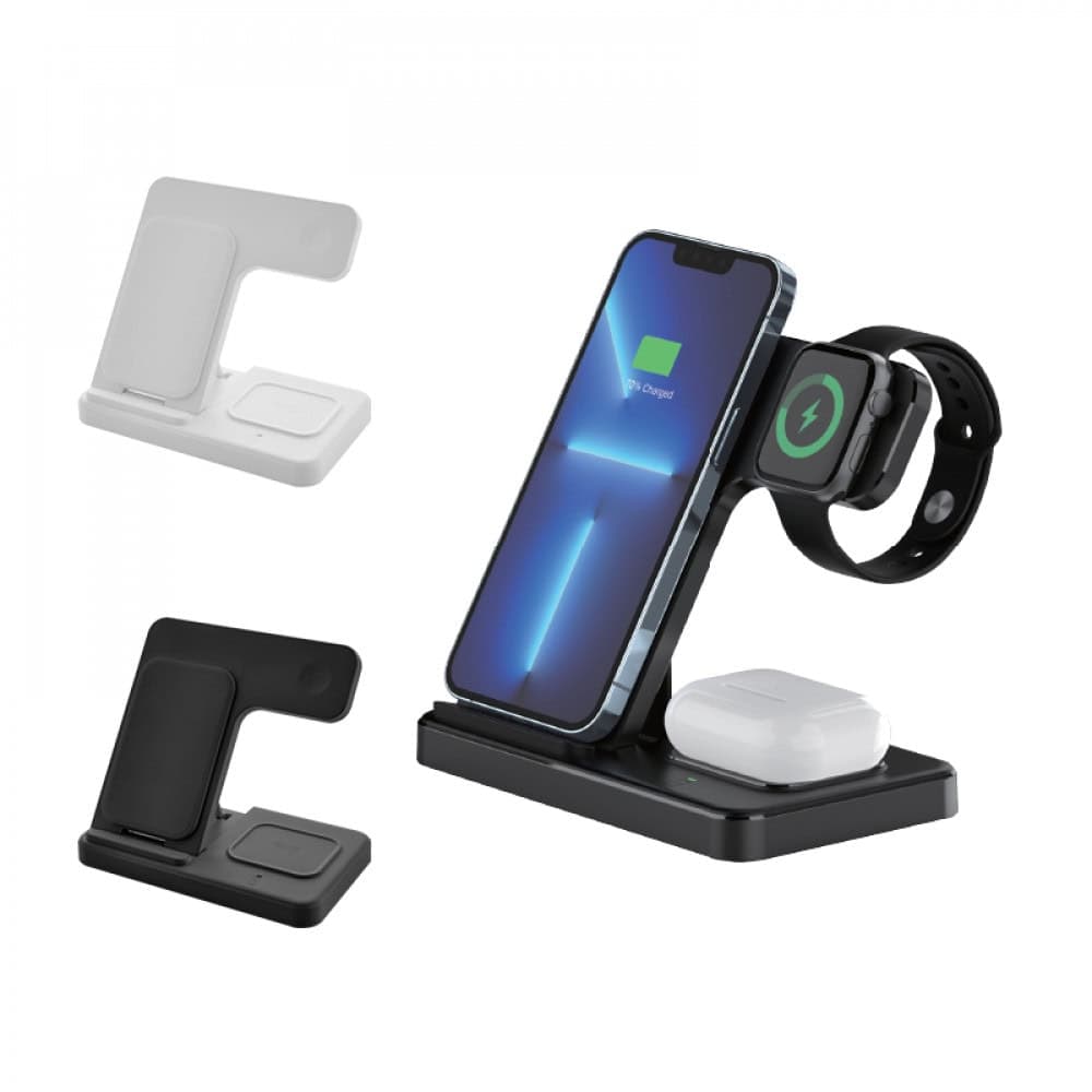 3 ü 1 Arada Kablosuz Şarj İstasyonu - ym74220