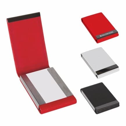 Kartvizitlik Metal Suni Deri - ym5010