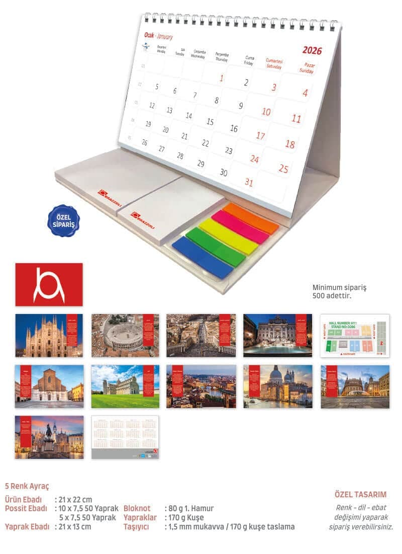 Piramit Takvim - TK53