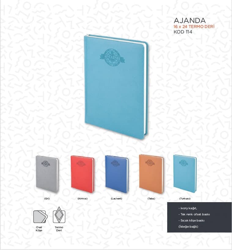 2026 Termo Deri Ajanda - e114