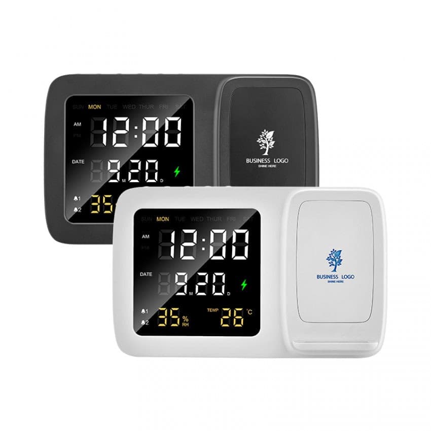 Wireless Şarj Cihazı & Dijital Saat - ym74230