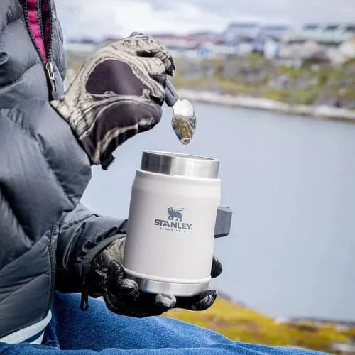 Stanley Klasik Paslanmaz Çelik Yemek Termosu Kaşıklı 0,40 LT PRM-C9980 - 10