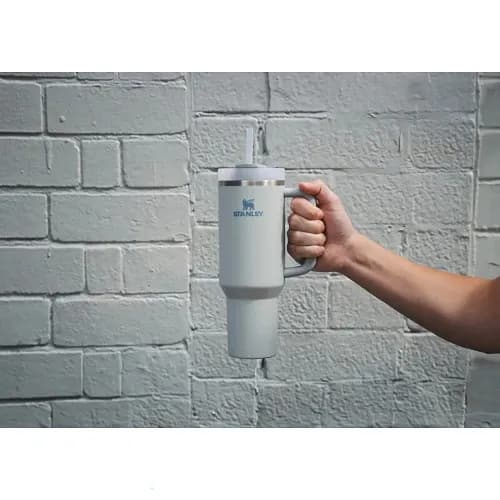 Stanley Quencher Pipetli Termos Bardak 1.18 Lt - Krem PRM-C9971 - 10