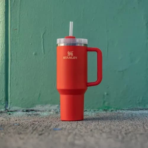 Stanley Quencher Pipetli Termos Bardak 1.18 Lt - Krem PRM-C9971 - 19