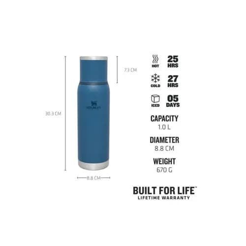 Stanley The Adventure To-Go Bottle 1.0l / 1.1 Qt - Mavi PRM-C83880 - 2