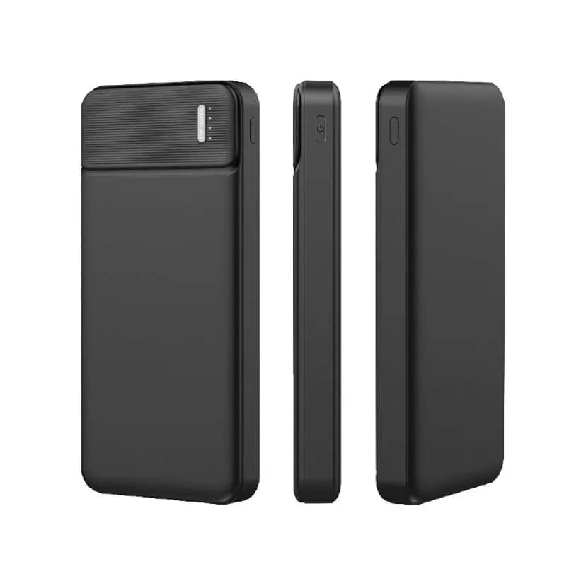 Siyah renkli şık promosyon taşınabilir powerbank