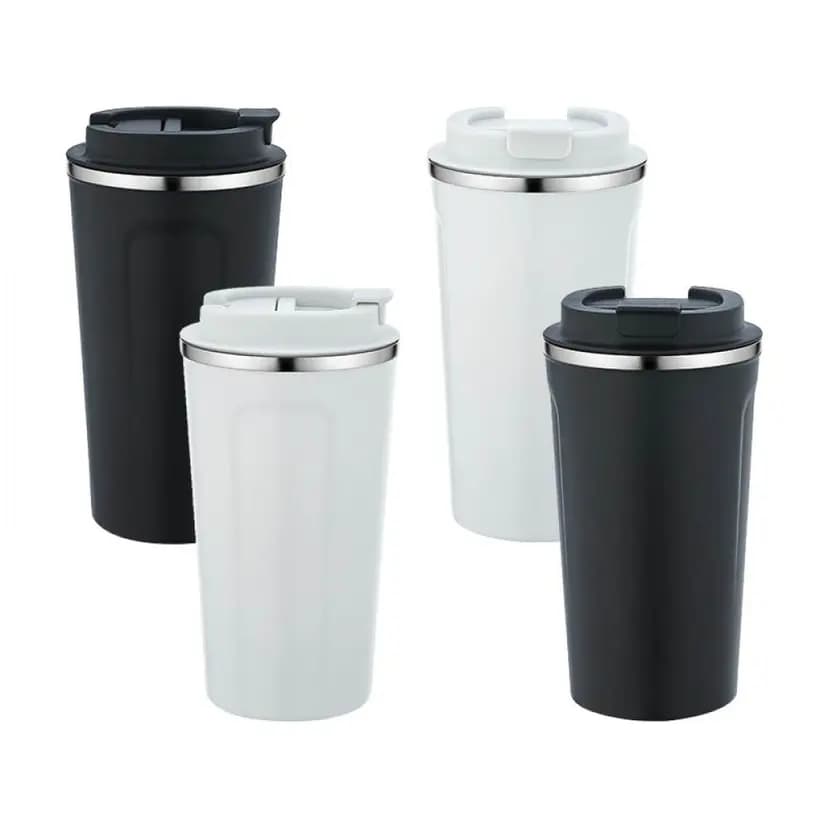 paslanmaz çelikten üretilmiş 450 ml kapasiteli termos