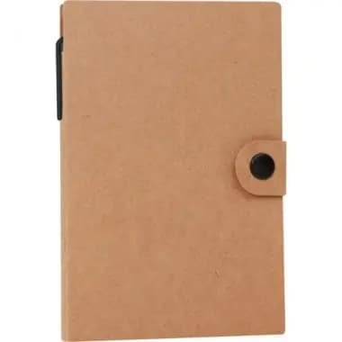 Geri dönüşümlü malzemeden üretilmiş 10x15 cm notluk, günlük notlar için ideal seçenek