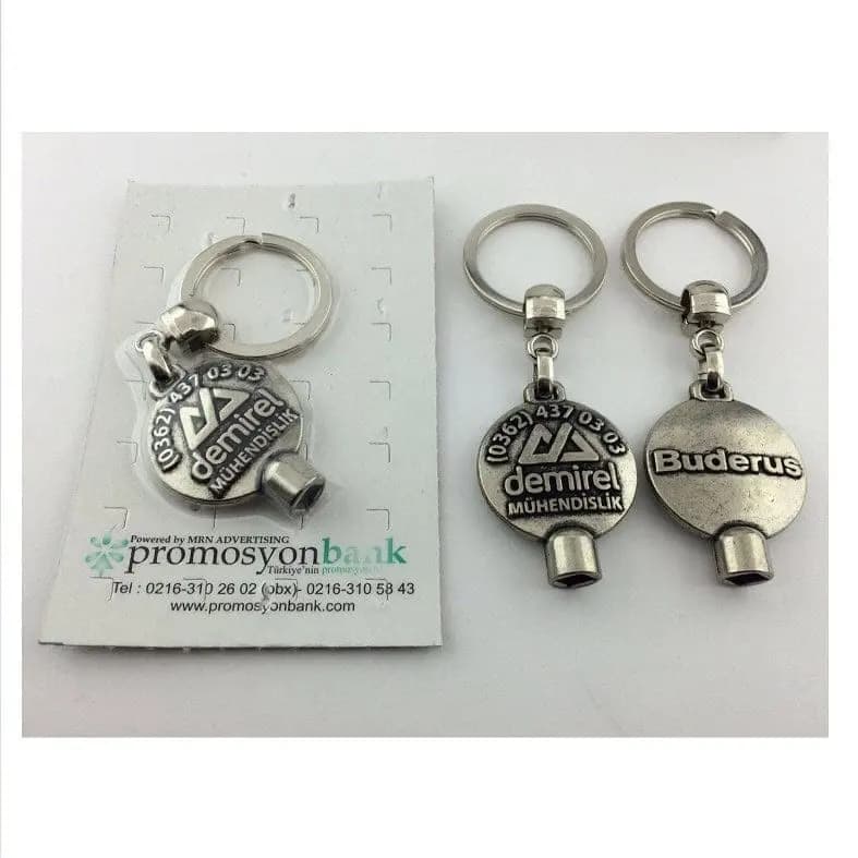 Metal promosyon purjör anahtarlık, şık tasarım ve dayanıklı yapıyla