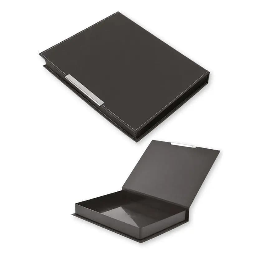 Kurumsal tanıtım amaçlı özelleştirilebilir set kutusu 26 x 20,5 x 3,5 cm ölçülerinde