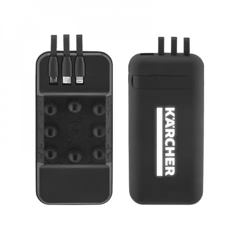 Promosyon 10.000 mAh kapasiteye sahip kablosuz şarj özelliği olan powerbank