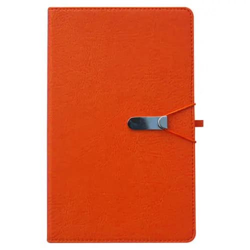Tarihsiz termo kapak defter, 13x21 cm boyutunda ivory kağıtlı not defteri