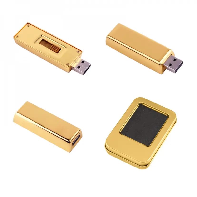 Külçe şeklinde 32 GB kapasiteli promosyon USB bellek