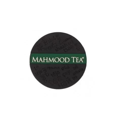 Promosyon siyah silikon bardak altlığı, Mahmod Tea logosu ile şık tasarım
