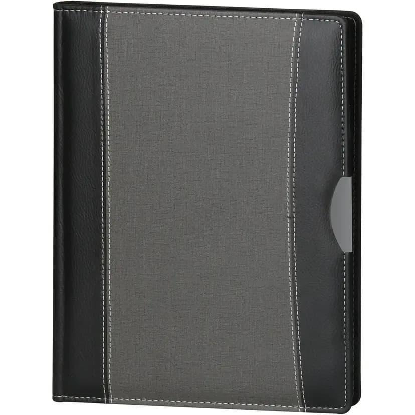Promosyon 23 x 31 cm boyutunda termo deri kaplamalı sekreter bloknot, hesap makineli organizasyon aracı