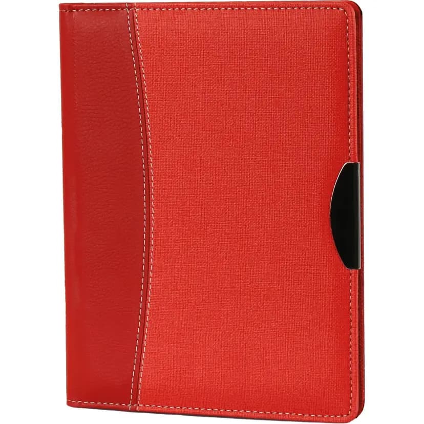 Promosyon termo deri kaplamalı, 18 x 23 cm boyutunda sekreter bloknot