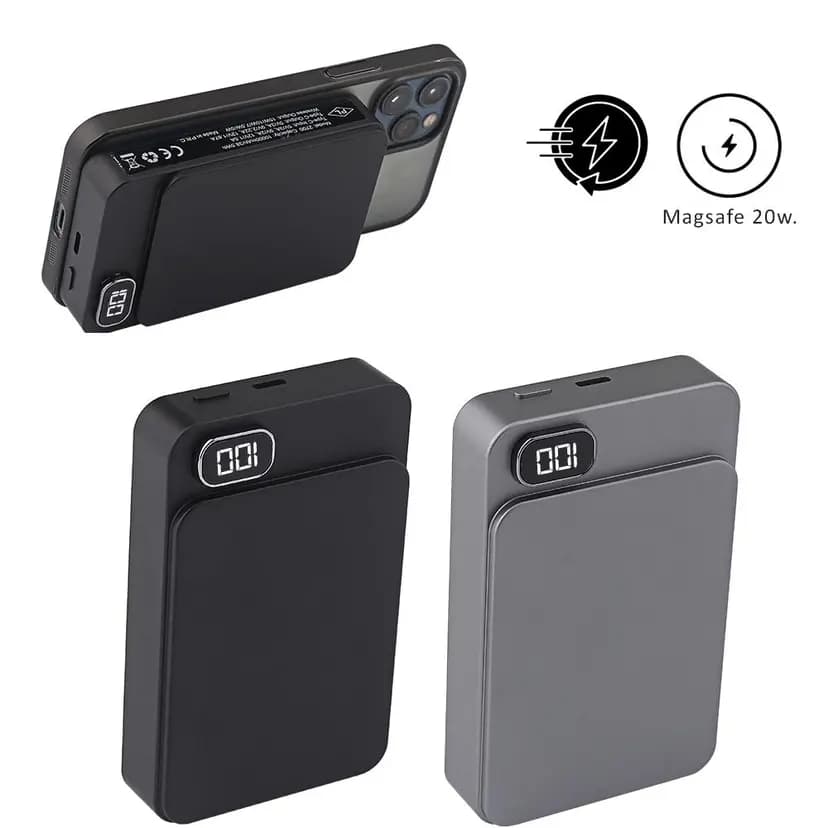 promosyon powerbank üstten görünüm