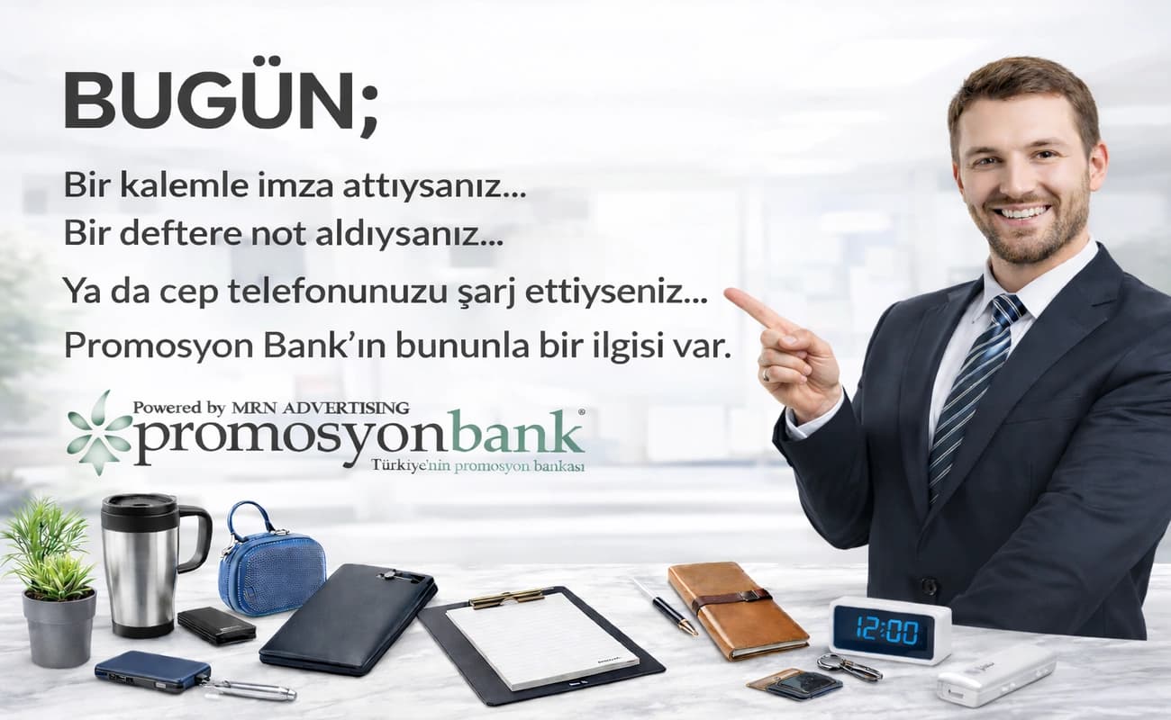 Promosyon Bank'ın şık ve etkileyici ana sayfa görseli