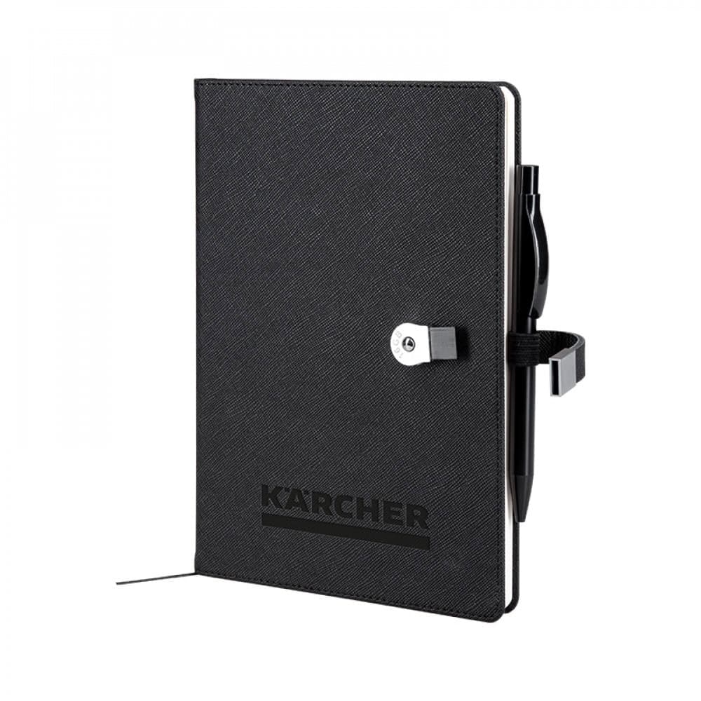 Termo Deri̇ Usb'li Defter - 15 X 21 Cm - ym1701