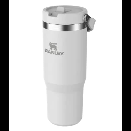 Stanley The IceFlow Flip Straw Pipetli Termos 0,88 LT - Polar (Beyaz) PRM-09993-407