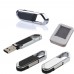 8 GB Metal Plastik Anahtarlık USB Bellek-p7284